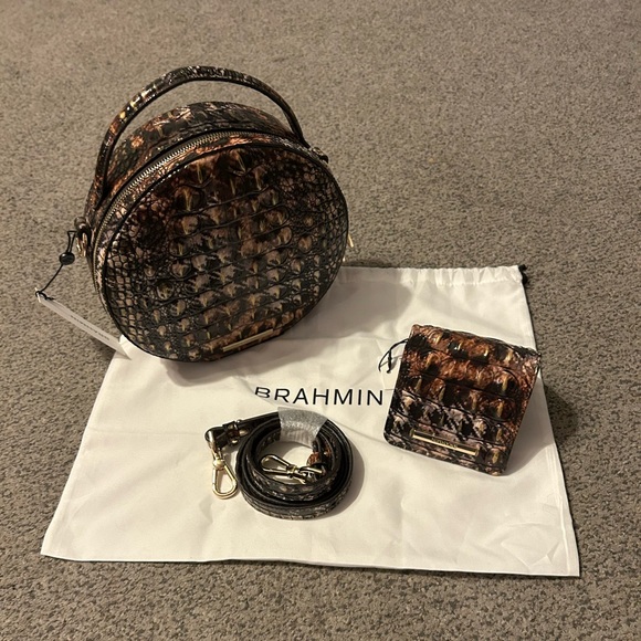 Brahmin Handbags - Brahmin Lane untamed crossbody & Jane Untamed wallet
